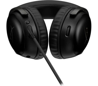 HYPERX Гарнитура игровая Cloud III, для компьютера и игровых консолей, мониторные, проводные, черный [727a8aa]