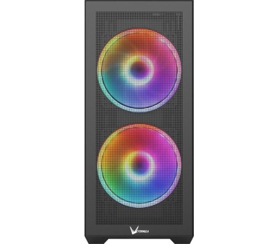 Корпус для ПК FORMULA Корпус ATX Air Power G5 DUO, Midi-Tower, без БП, черный