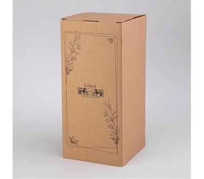 Ваза LEFARD ВАЗА 14*14*31.8СМ ЦВЕТ: БЕЛЫЙ 374-148