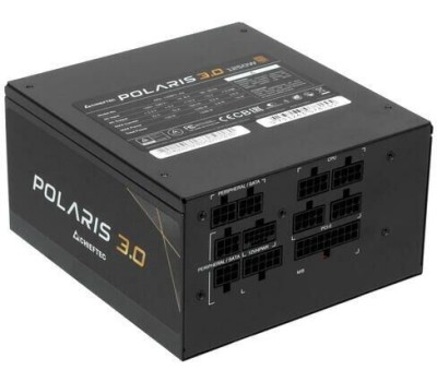 Блок питания CHIEFTEC Блок питания Polaris PPS-1250FC-A3, 1250Вт, 80 PLUS GOLD, 135мм, черный, retail
