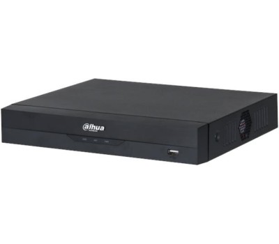 DAHUA DHI-NVR2108HS-8P-I2 8-канальный IP-видеорегистратор с PoE, 4K, H.265+, видеоаналитика, входящий поток до 144Мбит/с, 1 SATA III до 10Тбайт