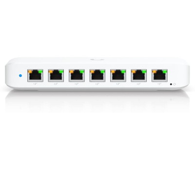 Коммутатор UBIQUITI Коммутатор UniFi Switch Ultra 60W PoE-коммутатор, 8х 1G RJ45, раздача 52 Вт