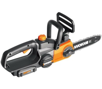 WORX Цепная пила WG322E, аккумуляторная, 20В, 2Ач, с одним аккумулятором