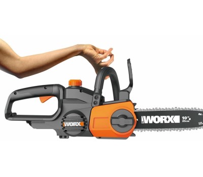 WORX Цепная пила WG322E, аккумуляторная, 20В, 2Ач, с одним аккумулятором