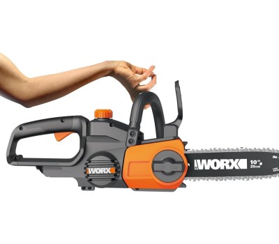 WORX Цепная пила WG322E, аккумуляторная, 20В, 2Ач, с одним аккумулятором