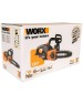 WORX Цепная пила WG322E, аккумуляторная, 20В, 2Ач, с одним аккумулятором