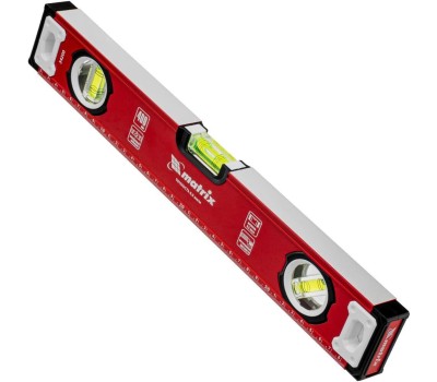 Уровень MATRIX Уровень алюминиевый, фрезерованный, 3 глазка, 400 мм 34200