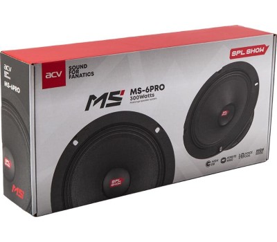 Автоакустика ACV MS-6PRO (SPL-Show акустика/СЧ 6.5