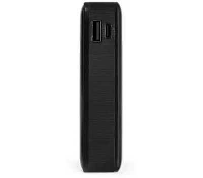 TTEC Внешний аккумулятор ReCharger LCD 10000mAh PD 20W Powerbank USB-C&USB-A со встроенным кабелем USB-C. Цвет: черный