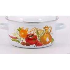 Кастрюля ЛЫСЬВА 1512АП2/4 Итальянская кухня, эмал. 3,0л