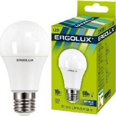 Лампочка светодиодная ERGOLUX (12879) LED-A60-10W-E27-6K
