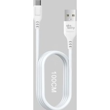 Кабель AKSBERRY (6900203270016) X153 для Type-C 2.4A белый