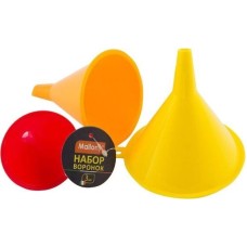 Набор воронок MALLONY Набор воронок 3 шт., FS-1, размер: 11*10,5*10см (985863)