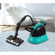 Пароочиститель KITFORT КТ-9102-3 черный/бирюзовый