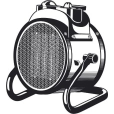 Пушка тепловая ЗУБР ТПК-5Р Электрическая тепловая пушка 5 кВт, МКН