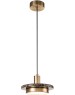 ESCADA 10260/1 LED*12W Brass/Brown marble