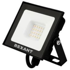 REXANT Прожектор светодиодный СДО 30Вт 2400Лм 4000K нейтральный свет, черный корпус