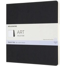 MOLESKINE Блокнот Art Soft, 48стр, мягкая обложка, черный [artskpad5]