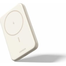 UGREEN Внешний аккумулятор магнитный PB561 (25208) 10000mAh Mini Magnetic Wireless 20W Power Bank. Цвет: белый