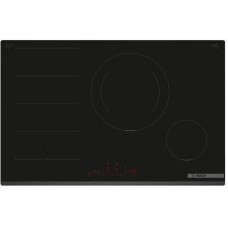 BOSCH Индукционная варочная поверхность PXE831HC1E, конфорок: 4 шт., стеклокерамика, независимая, черный
