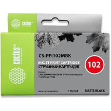 Картридж CACTUS Картридж CS-PFI102MBK, PFI-102 MBK, черный матовый / CS-PFI102MBK