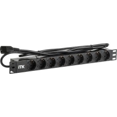ITK Блок распределения питания PH22-9D2-P, горизонт.размещ., SchukoХ9, Тип вход. тока 10A, 2м
