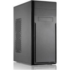 FOXLINE Корпус ATX FL-302-FZ450, Midi-Tower, 450Вт, черный