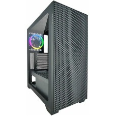 Корпус для ПК AZZA Корпус ATX Hive, Midi-Tower, без БП, черный [csaz-450 hive]