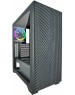 Корпус для ПК AZZA Корпус ATX Hive, Midi-Tower, без БП, черный [csaz-450 hive]