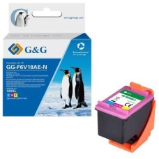 Картридж G&G Картридж GG-F6V18AE-N, 123XL, голубой / пурпурный / желтый / GG-F6V18AE-N