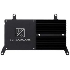 KHADAS Радиатор VIMs Heatsink Heatsink designed for VIMs, Aluminum, Black, VIMs Thermal Pad, KAHS-V-001
