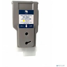 Картридж струйный NV PRINT Струйный картридж PFI-320Y (NV-2893C001) Yellow для Canon ImagePROGRAF TM-200/205/300/305 (300 мл)