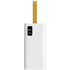 PERO Внешний аккумулятор (Power Bank) PB08, 40000мAч, белый [pb08wh]