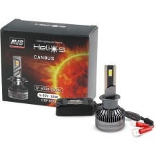 Лампа светодиодная AVS Светодиодная лампа Helios H1, 9-36V, 65W, 2 шт