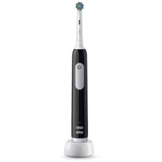 ORAL-B Электрическая зубная щетка Pro 1 80870428, насадки для щётки: 3 шт, цвет: черный
