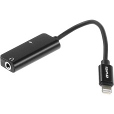 PREMIER Переходник аудио AWEI lightning/Jack 3.5 (f) 0.1м. черный (CL-121)