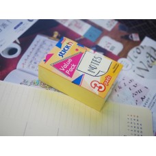 STICK`N Блок самоклеящийся бумажный 27088 76x51мм 300лист. 70г/м2 пастель желтый