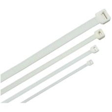 ITK Стяжка пластиковая HKW-W36-L250 250x3.6мм (упак:100шт) полиамид внешний (-25/+75) белый