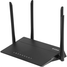 D-LINK Роутер беспроводной DIR-822/RU/R4A AC1200 10/100BASE-TX черный