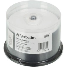 VERBATIM Диск DVD-R 4.7Gb 16x Cake Box (50шт) Printable (43755)