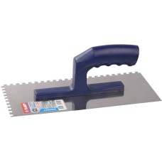 ЗУБР 130 х 280 мм, зуб 6 х 6 мм укатурная гладилка, Профессионал (0804-06)