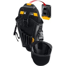 KRAFTOOL KH-5 кобура для шуруповерта с быстросъёмным креплением FastClip, средняя (38769)