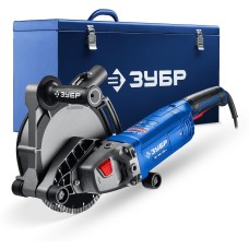 ЗУБР d 180 мм, 2200 Вт, 45 мм роборез (бороздодел), метал. ящик, Профессионал (ЗШ-П45-2200 ПТК)
