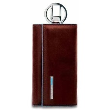 PIQUADRO Ключница Blue Square PC1397B2/MO коричневый натур.кожа