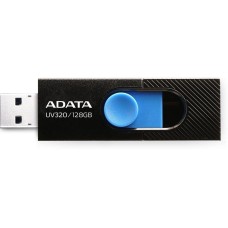 A-DATA Флеш Диск 128Gb UV320 AUV320-128G-RBKBL USB3.2 черный