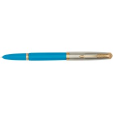 PARKER Ручка перьев. 51 Premium (CW2169078) Turquoise GT F сталь нержавеющая подар.кор