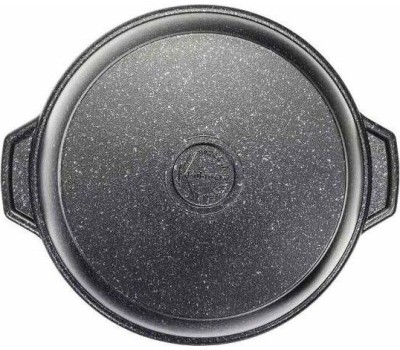 Жаровня КУКМОР жмт32а а/пр литая 3,0л стекл/кр Темный мрамор