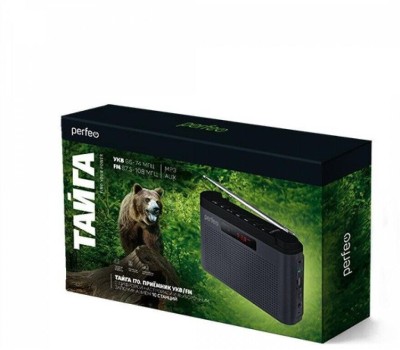 Радиоприемник PERFEO (PF_C4940) I70RED ТАЙГА бордовый