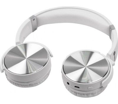 Наушники беспроводные HARPER HB-217 WHITE (BLUETOOTH, с микрофоном, MICROSD, MP3-плеер)