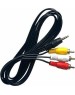Кабель СИГНАЛ (6947) шнур 3,5Дж-3RCA 1,5 м